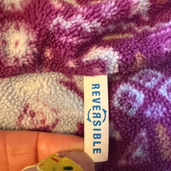 Columbia Reversible Hooded Jacket – Purple Puffer & Fleece – 2T - Picture 4 of 6